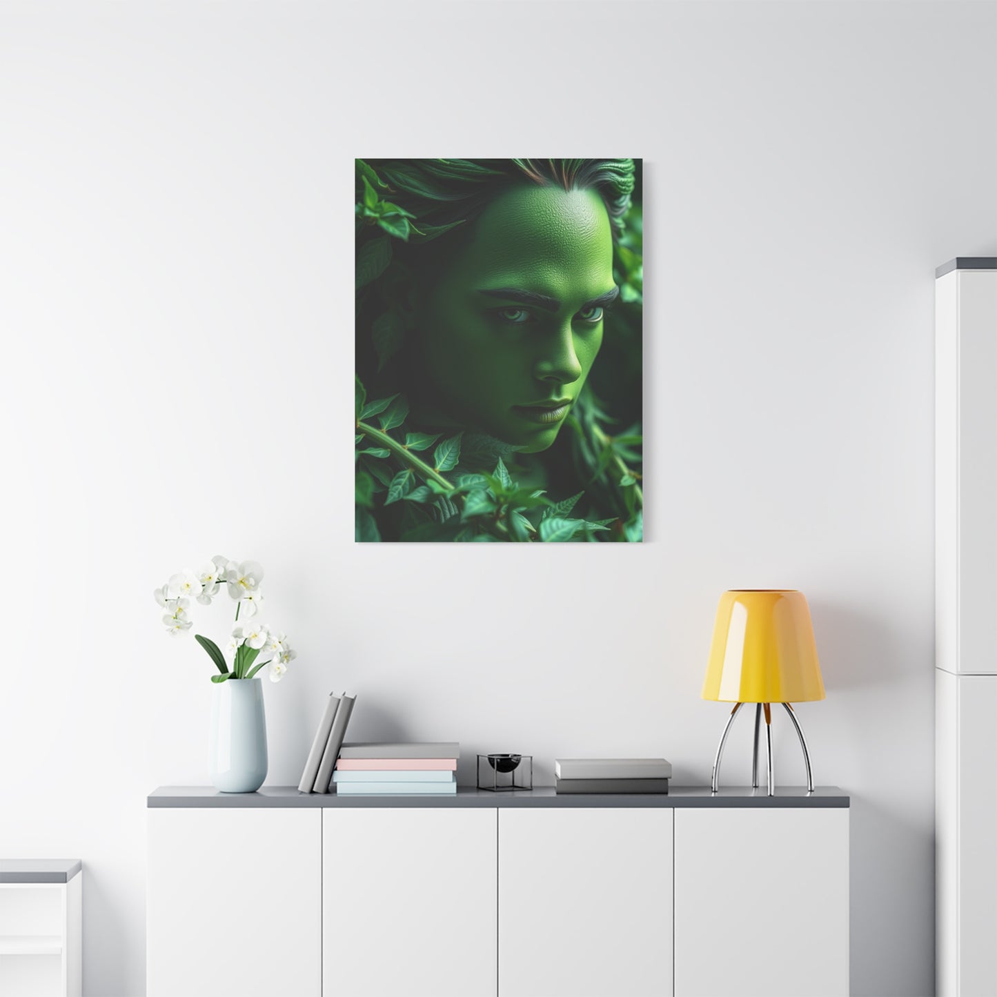 Verdant Elegance Canvas Wall Art & Canvas Print