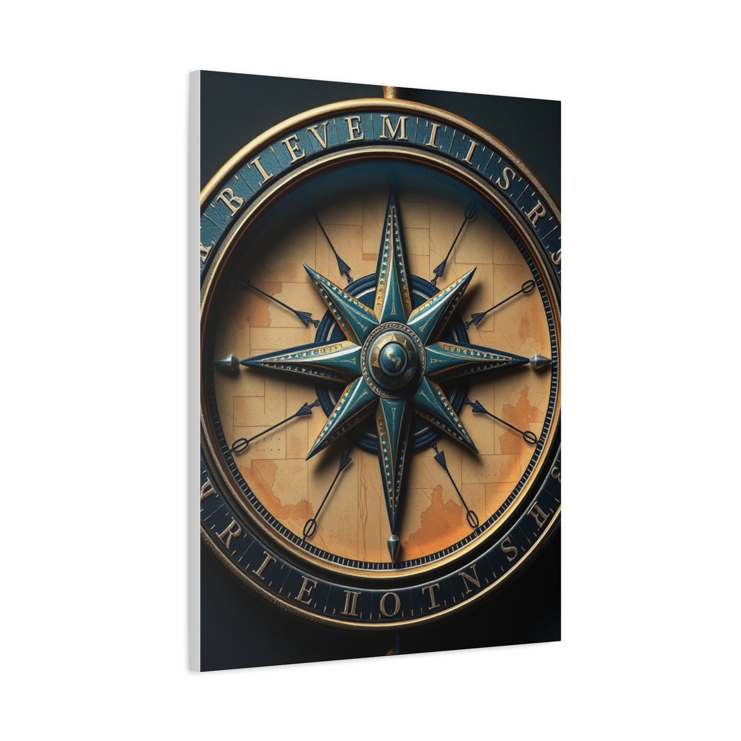 Supreme Compass Art Wall Art & Canvas Print