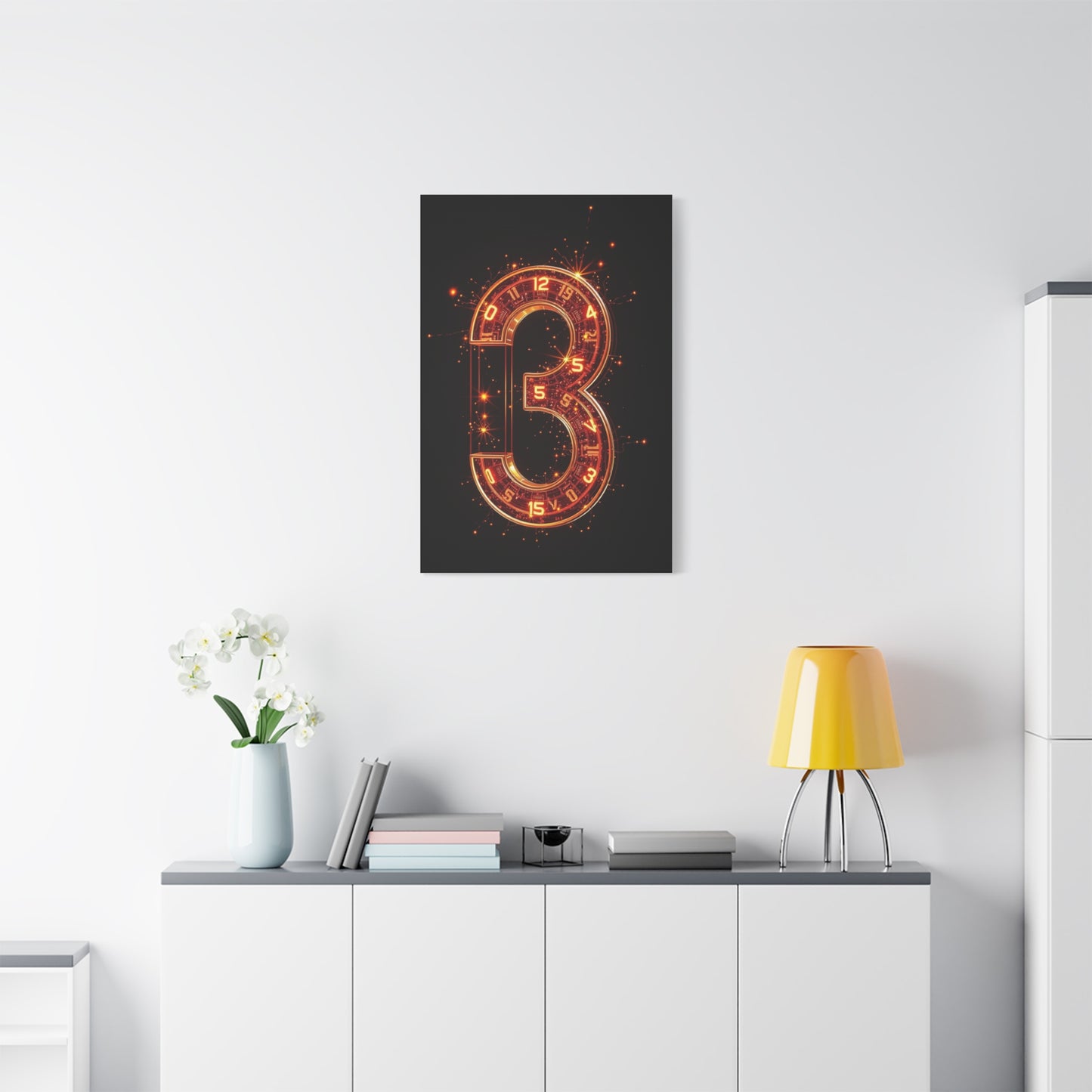 Masterpiece Numbers Art Vision Wall Art & Canvas Print