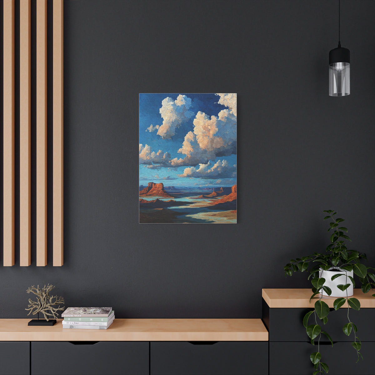 Grand Canyon Sky Vista Landscape Wall Art & Canvas Print