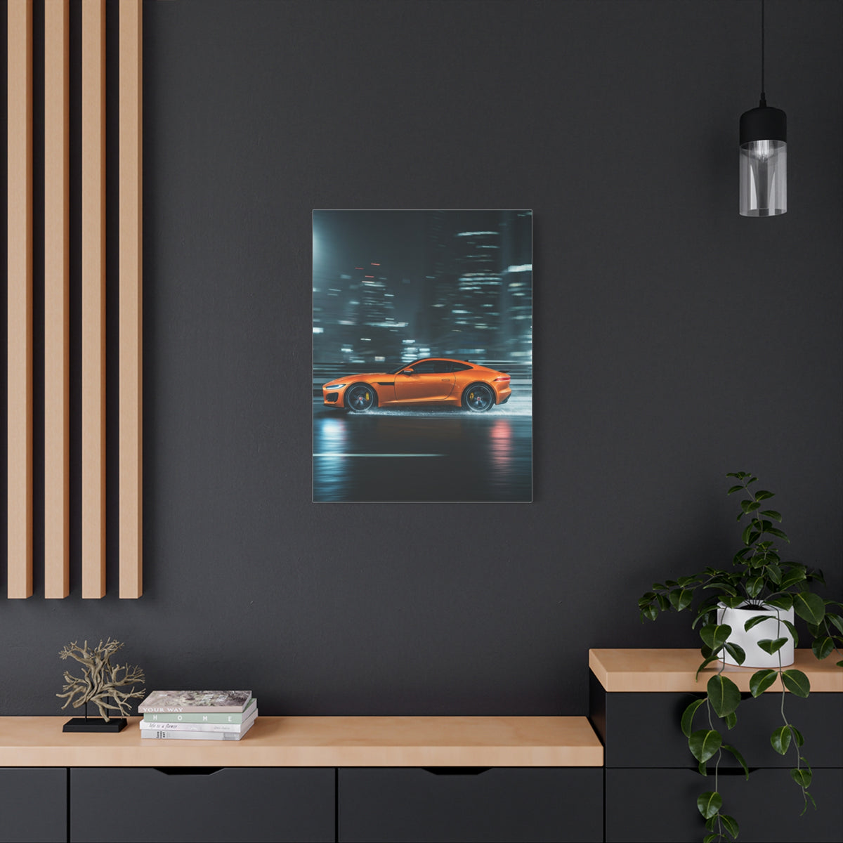 Jaguar F-Type Urban Street Performance Wall Art & Canvas Prints