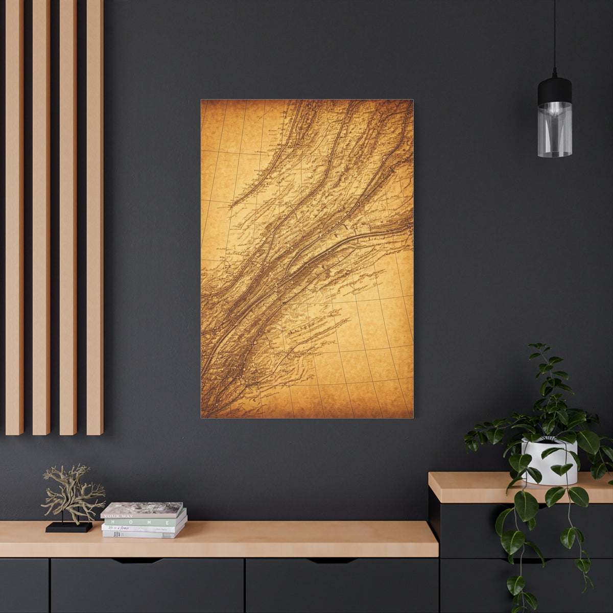 Antique Parchment Texture Abstract Wall Art & Canvas Prints