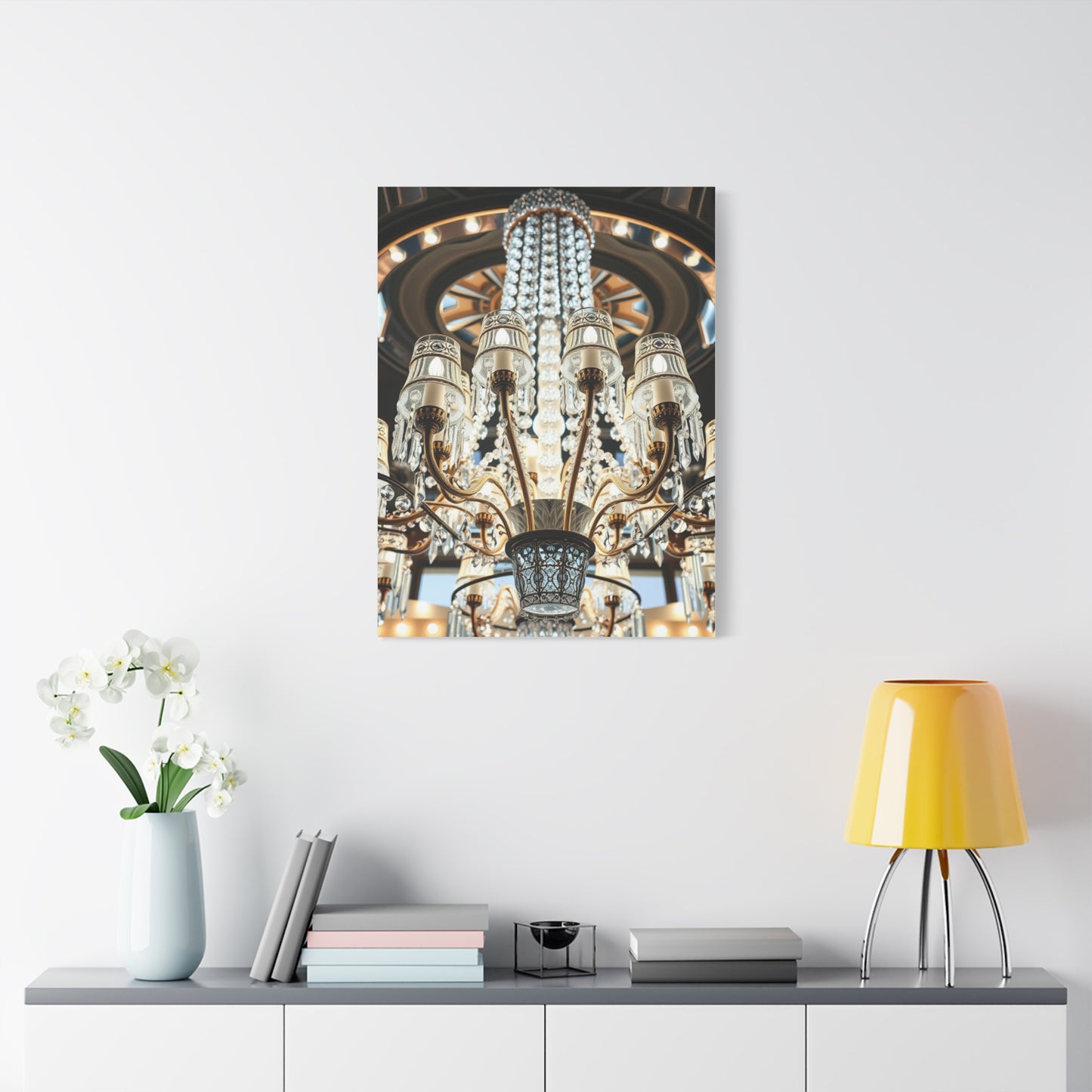 Chandelier Art Supreme Canvas Wall Art & Canvas Print