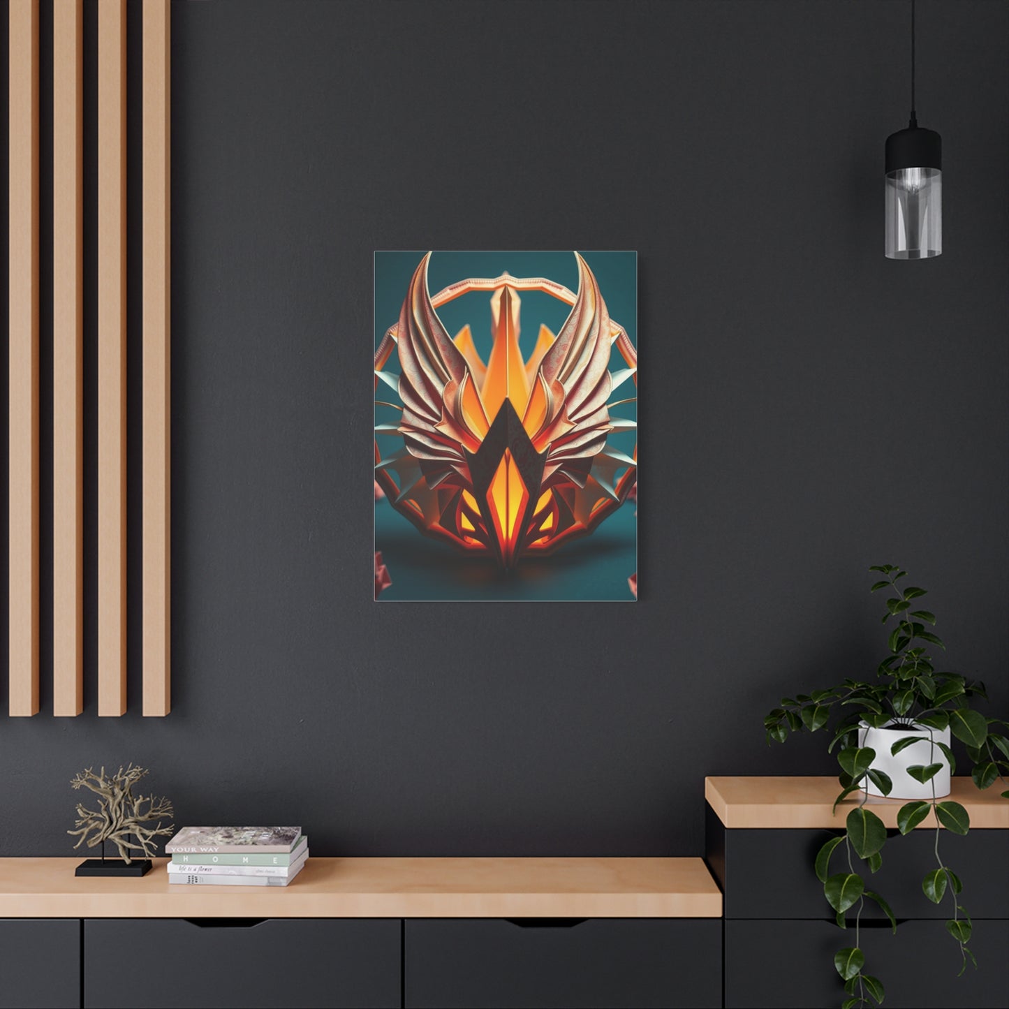 Origami Opulence Wall Art Wall Art & Canvas Print