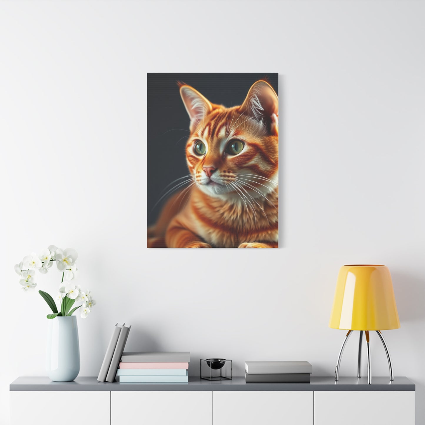 Supreme Orange Cat Art Collection Wall Art & Canvas Print