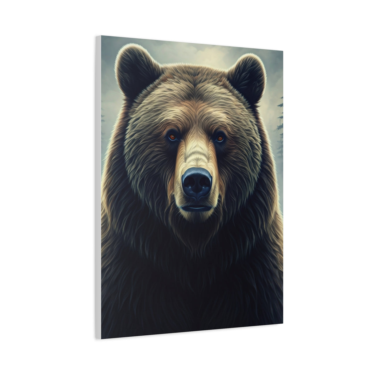 Soft Daylight Bear Portrait Wall Art & Canvas Prints