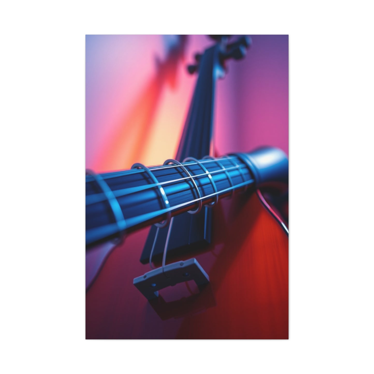 Blue Music Art Supreme Canvas Wall Art & Canvas Print