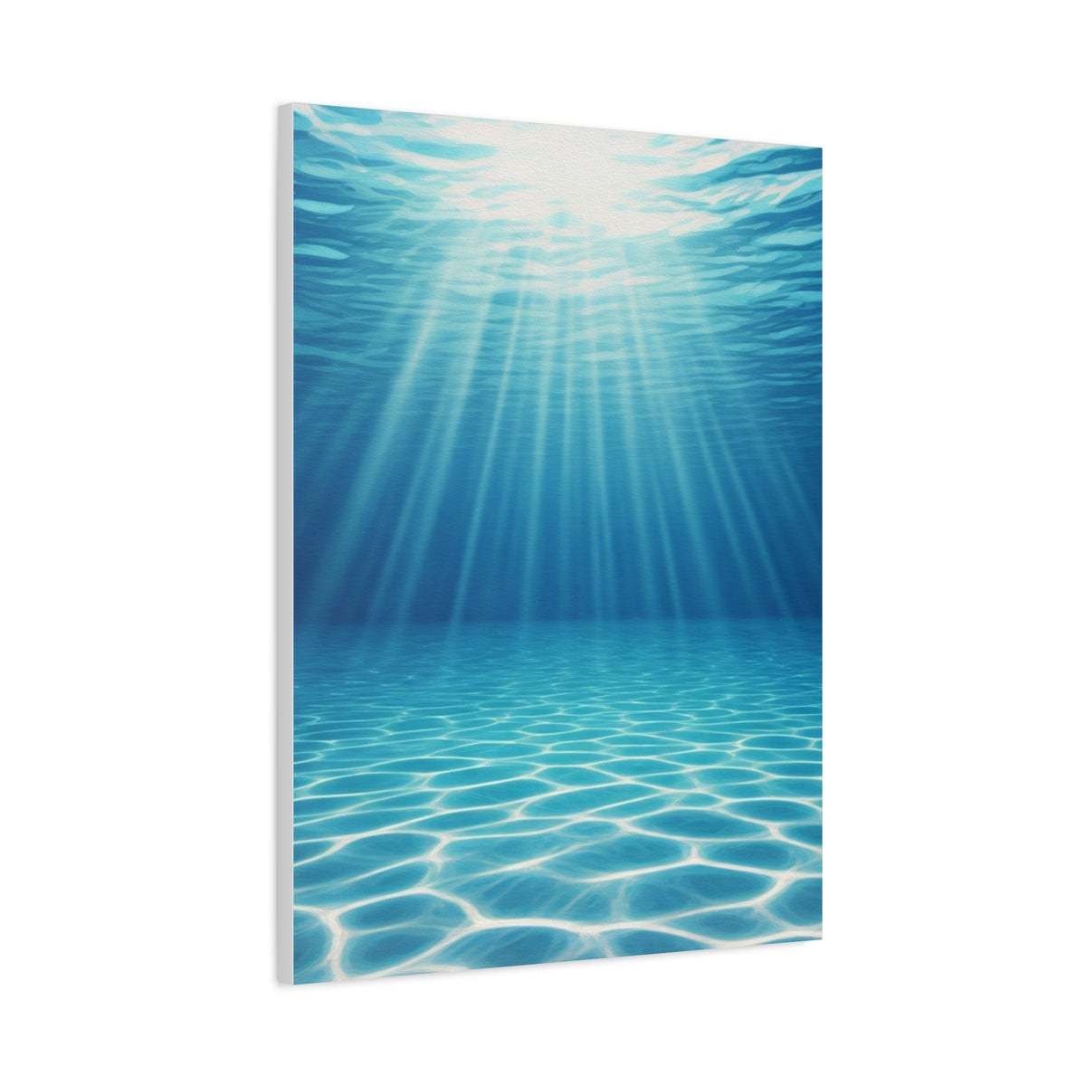 Sunlit Underwater Glow Wall Art & Canvas Prints  Product Description