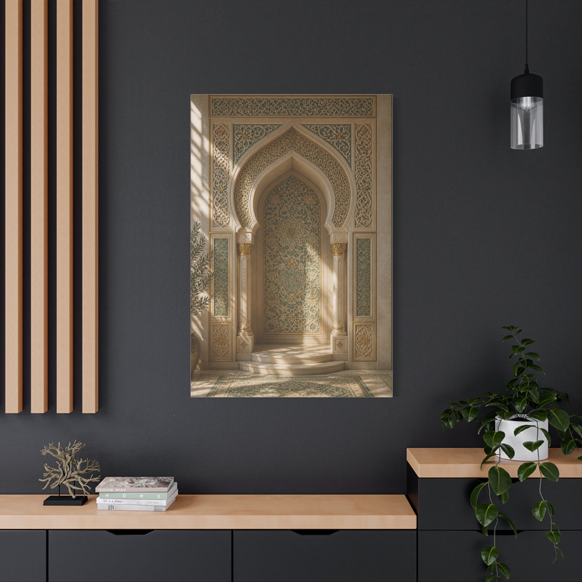 Mihrab Sacred Architectural Niche Wall Art & Canvas Print