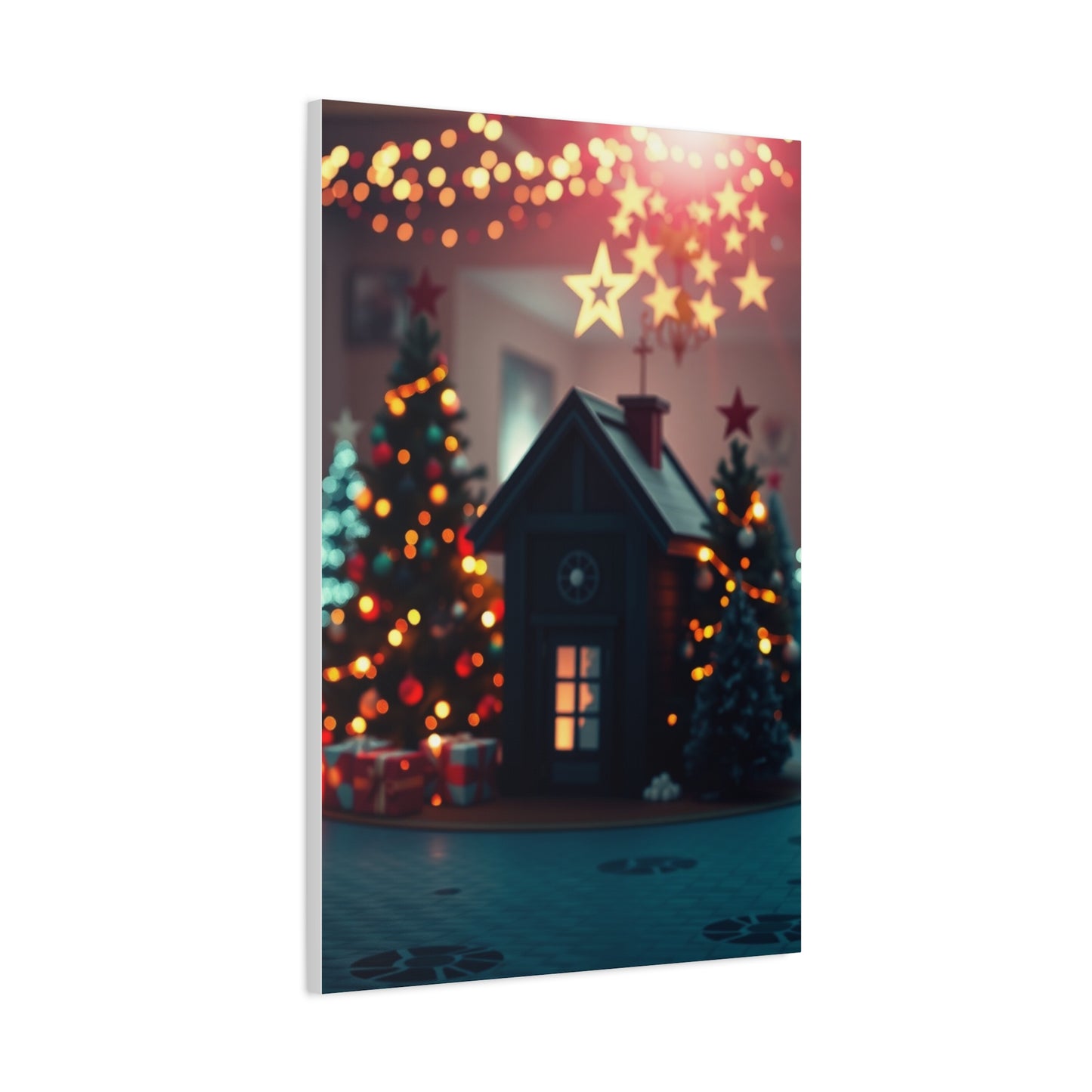 Supreme Black Christmas Art Collection Wall Art & Canvas Print