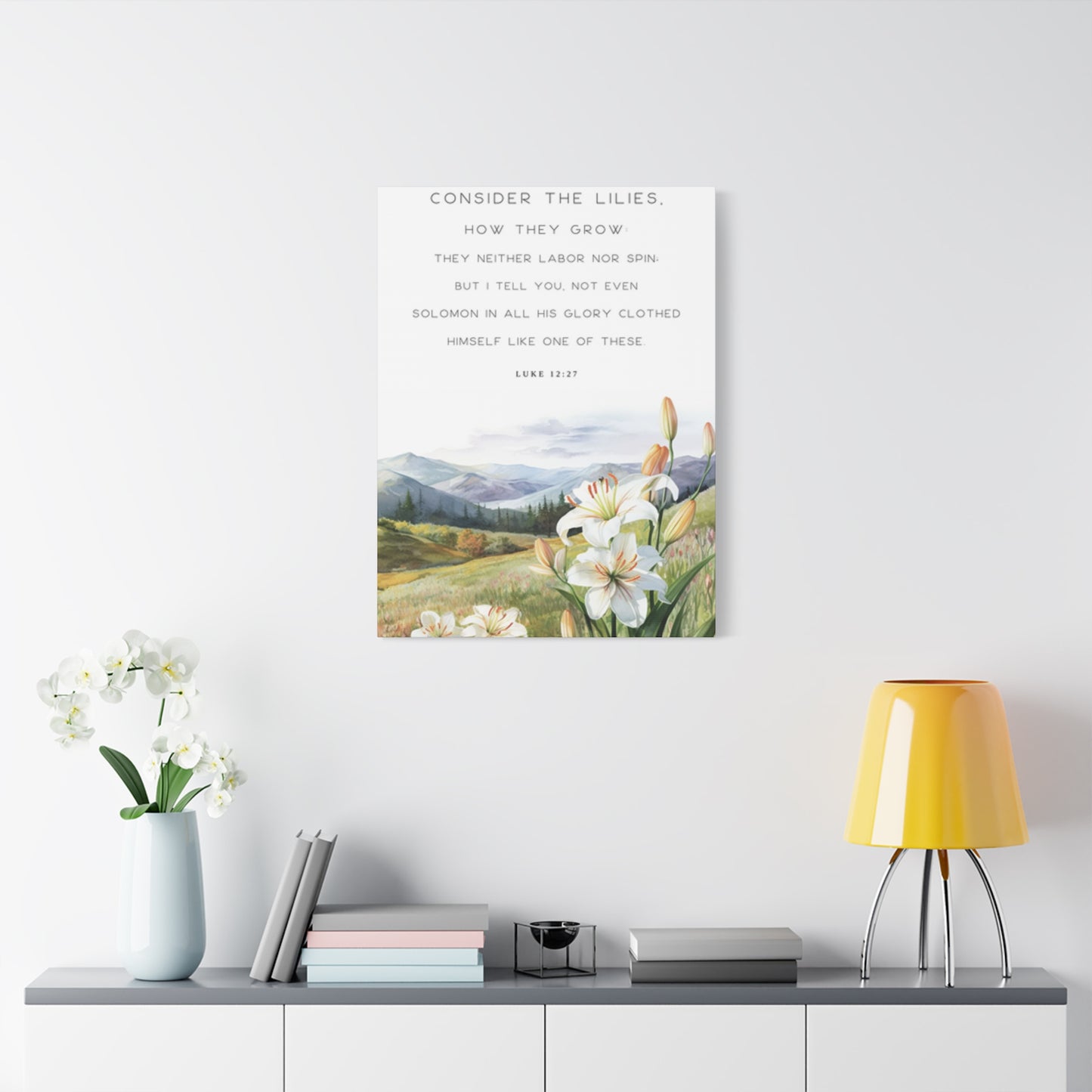 Meadows And Scripture Wall Art & Canvas Prints