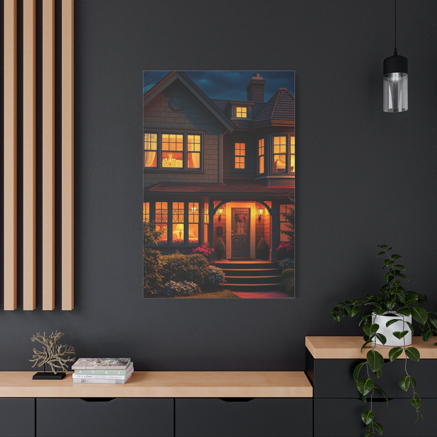 Vision House & Dwelling Art Art Wall Art & Canvas Print
