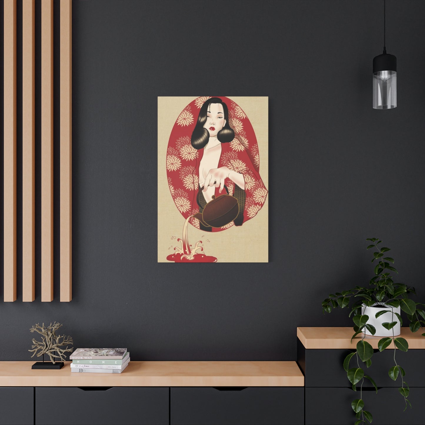 Geisha Portrait Wall Art & Canvas Prints