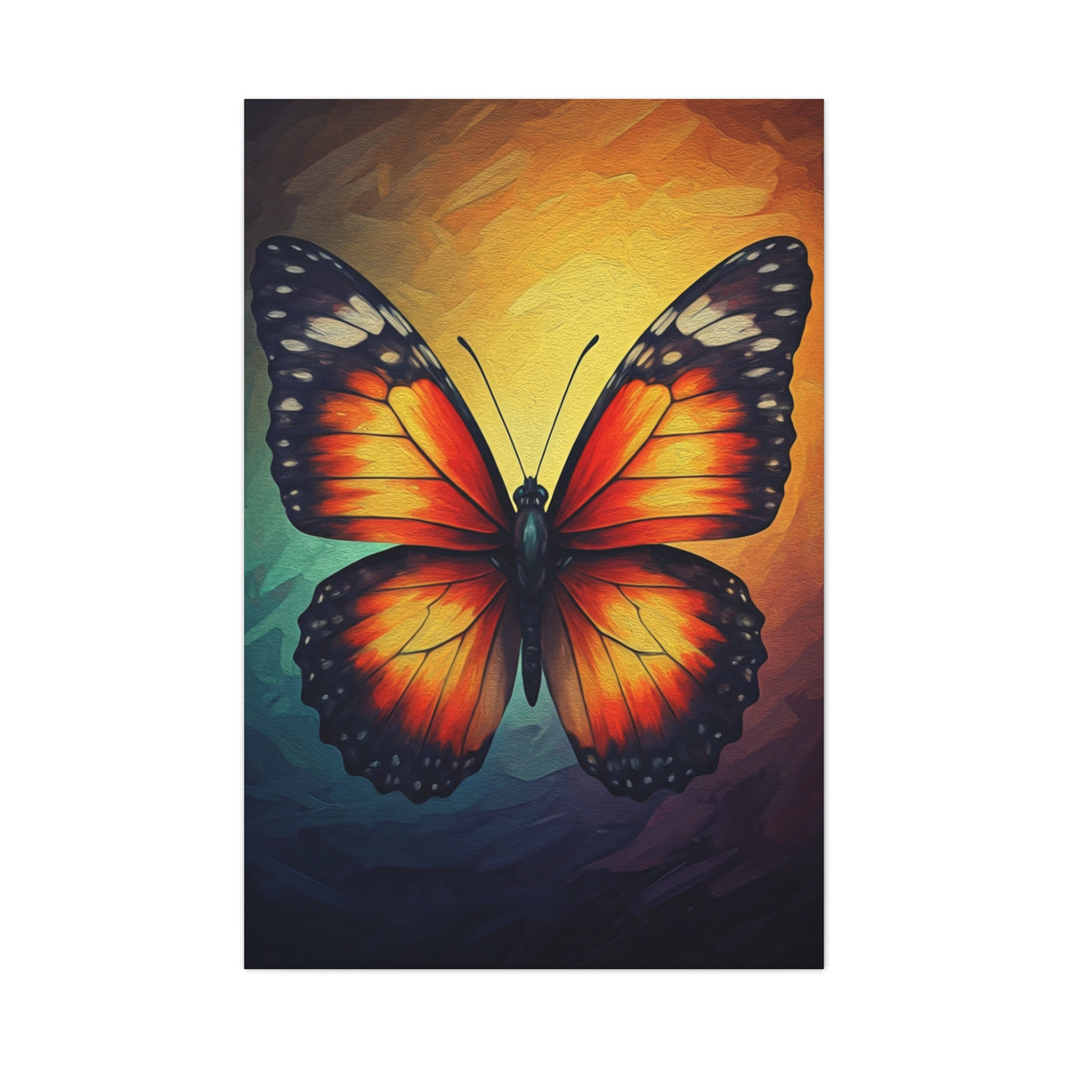 Warm Glow Monarch Butterfly Wall Art & Canvas Prints