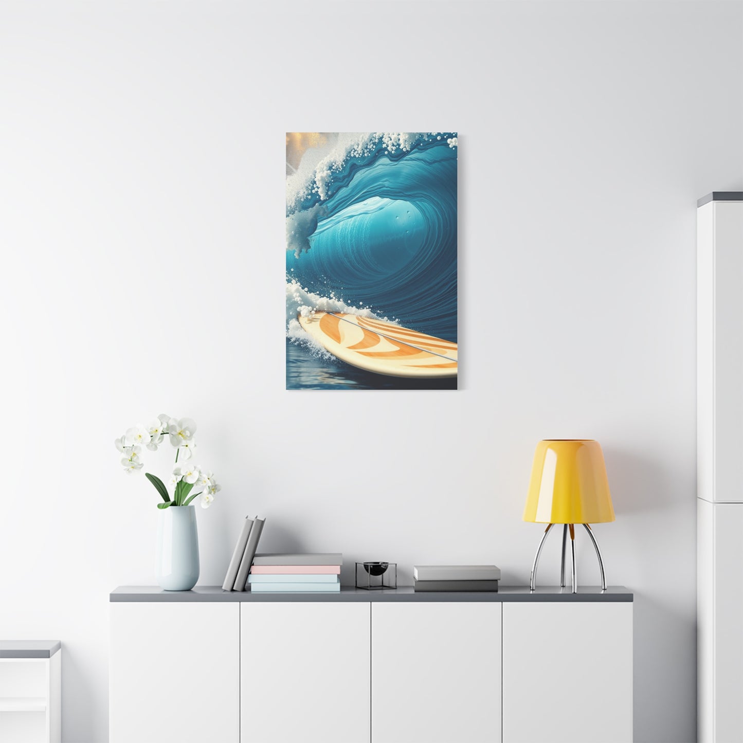 Aquatic Elysium Canvas Wall Art & Canvas Print