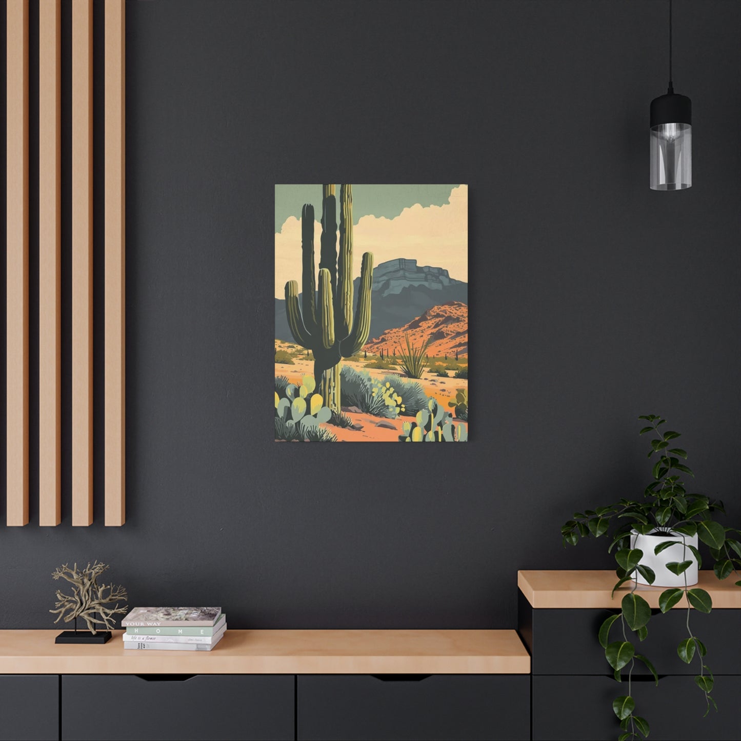 Abstract Cactus Arizona Desert Wall Art & Canvas Prints