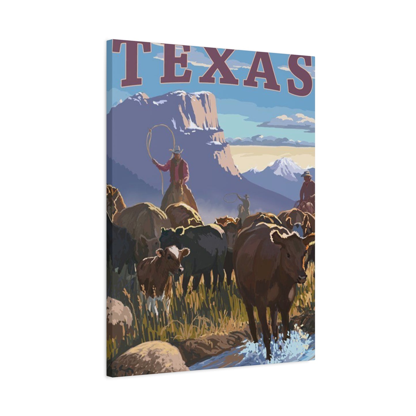 Cowboys Of Texas Poster Wall Art & Canvas Prints