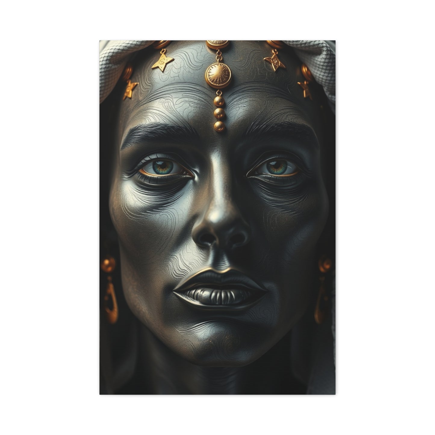 Elite Black White and Gold Art Vision Wall Art & Canvas Print