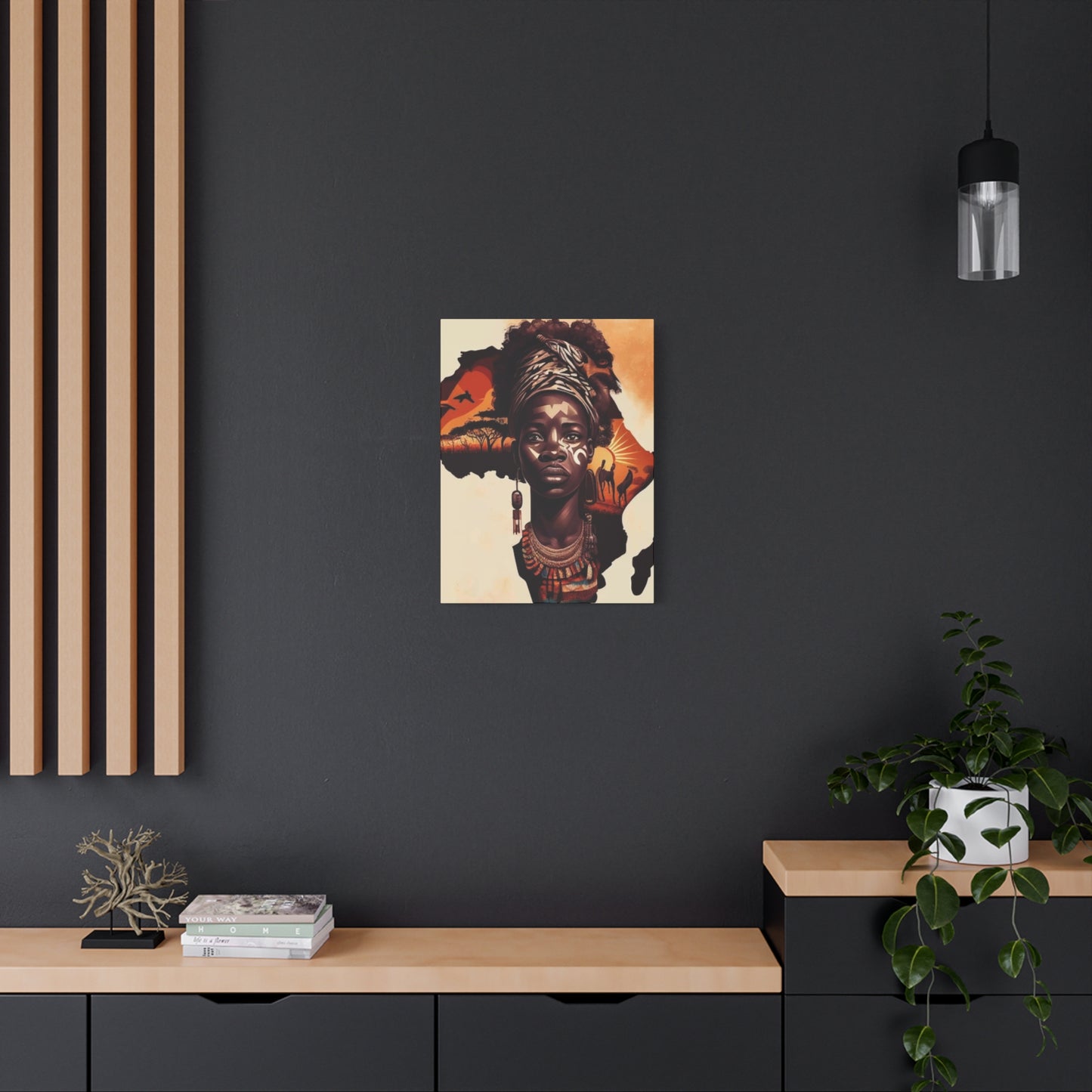 African Map Wall Art & Canvas Prints