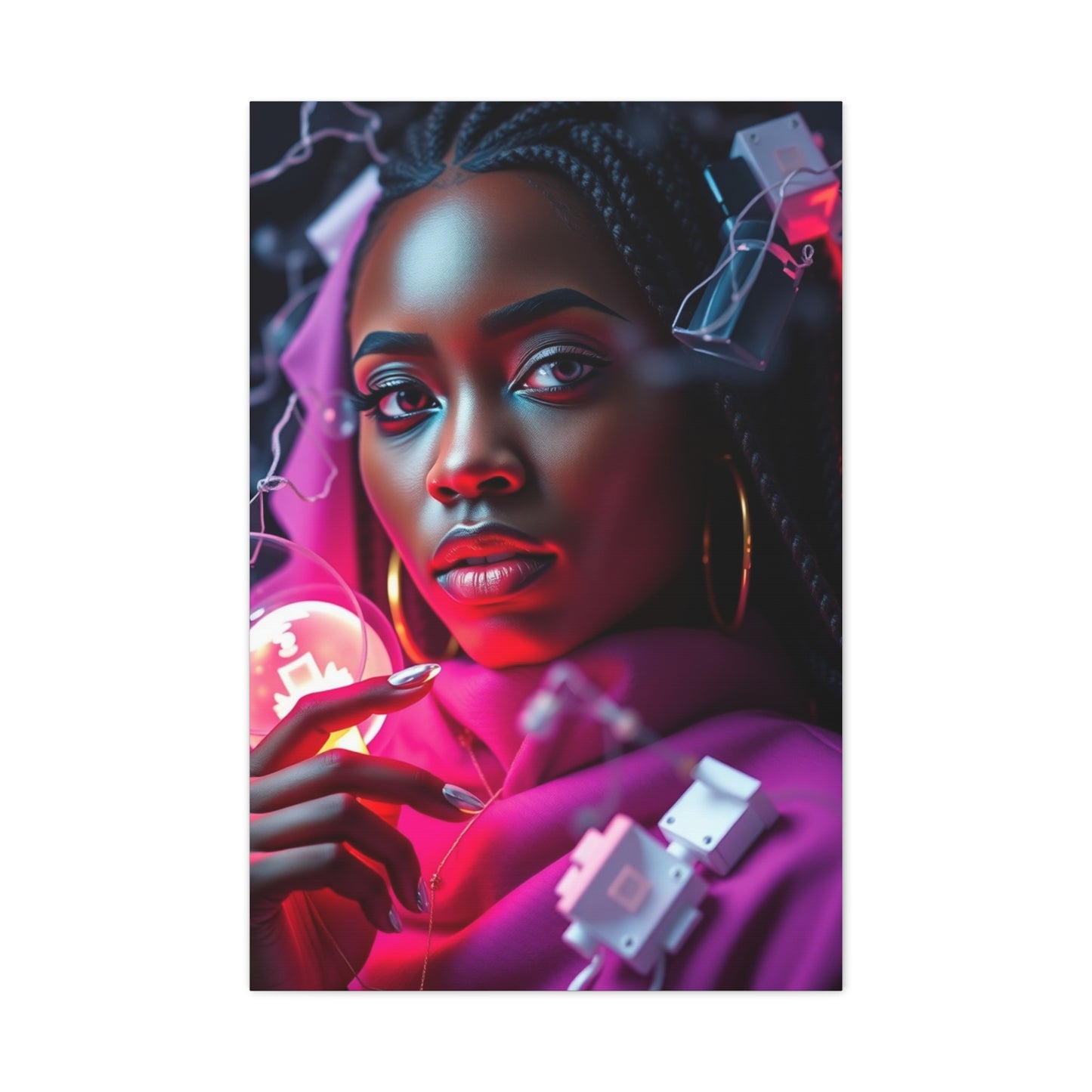 BlackGirlMagic Art Refined Canvas Wall Art & Canvas Print