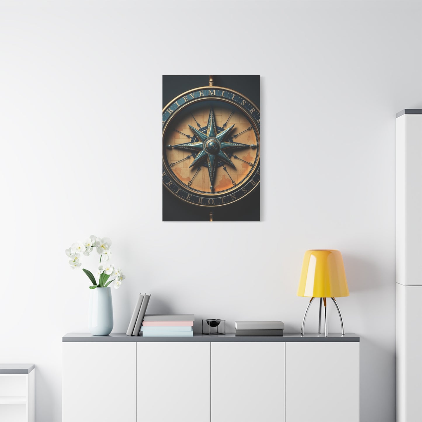 Supreme Compass Art Wall Art & Canvas Print