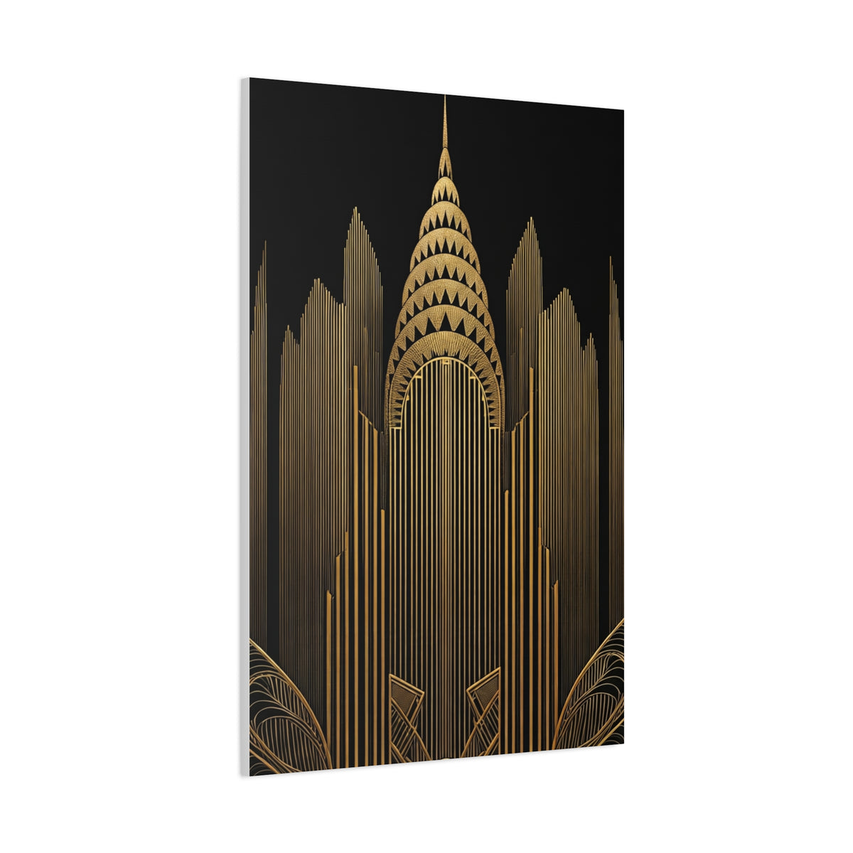 Cathedral Spire Art Deco Architecture Wall Art & Canvas Prints