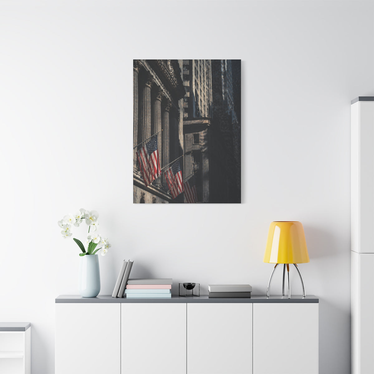Financial District Architectural Study Wall Art & Canvas Print
