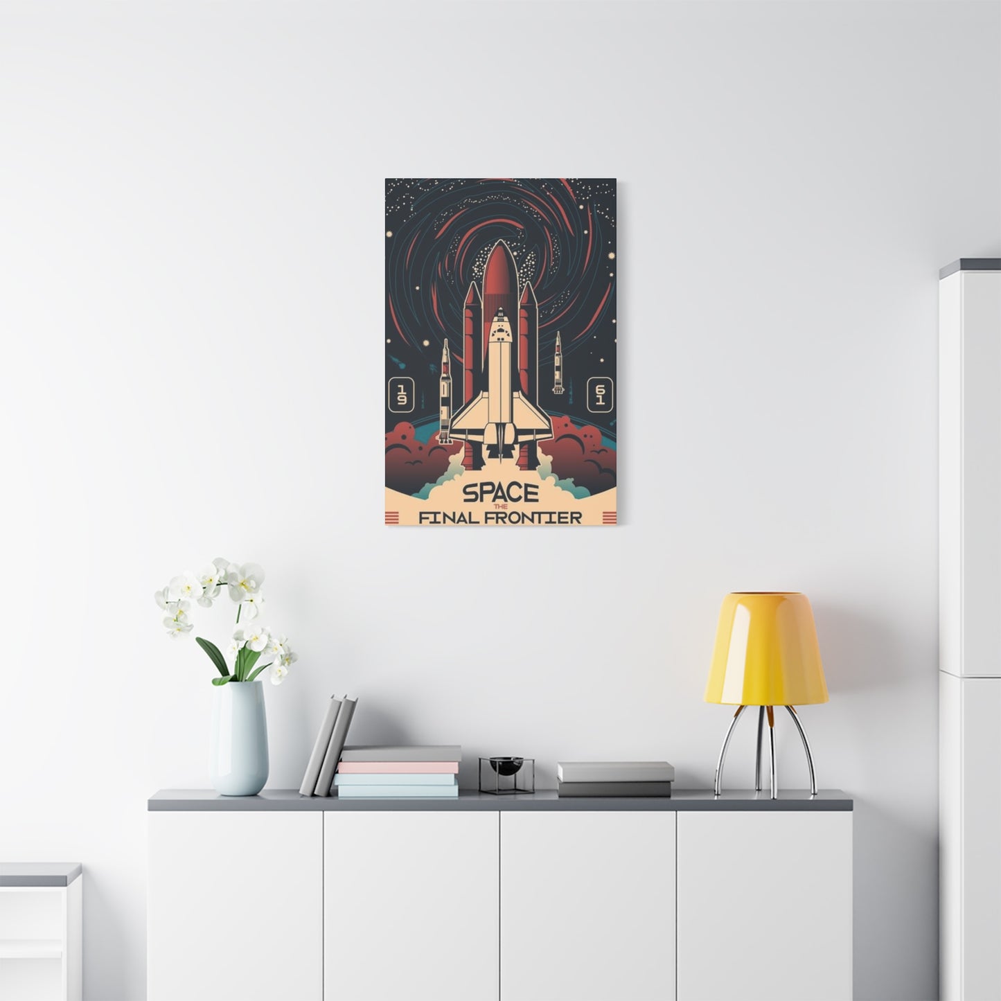 1961 The Space Frontier Wall Art & Canvas Prints