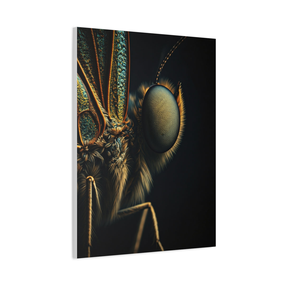Butterfly Micro Detail Scientific Portrait Wall Art & Canvas Prints
