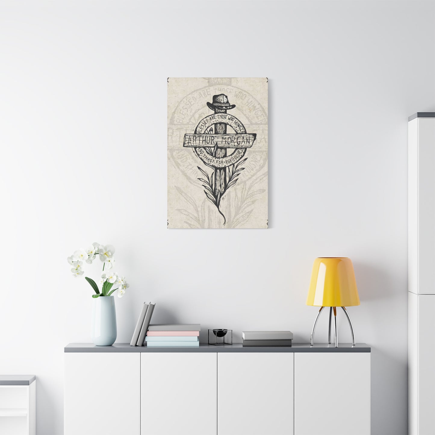 Arthur Morgan Sketch Wall Art & Canvas Prints