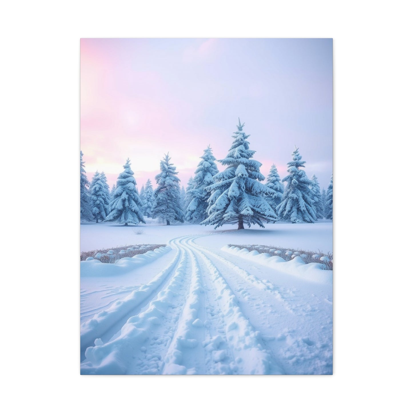 Majestic Winter Horizon Wall Art & Canvas Print