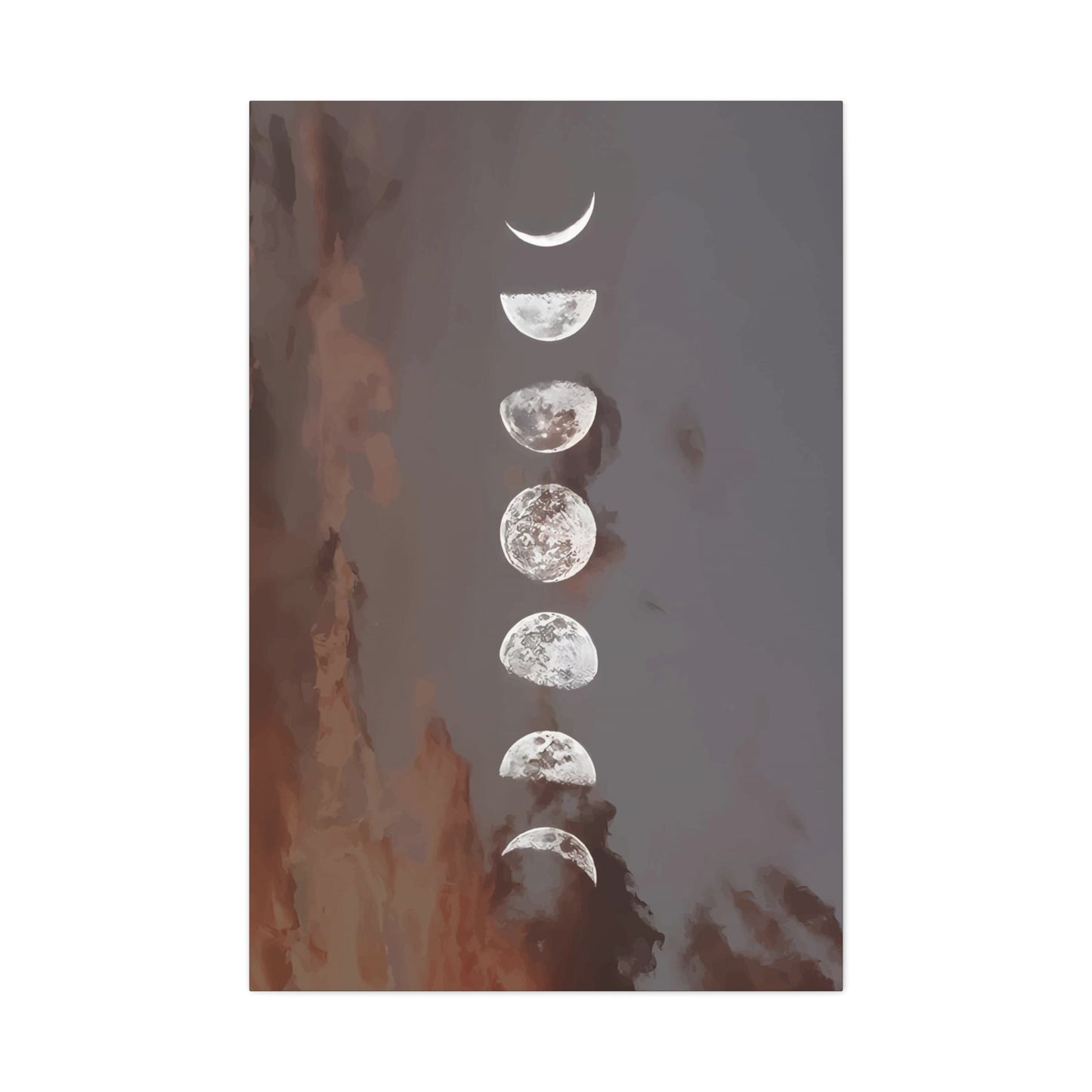 Phases of Moon Wall Art & Canvas Prints