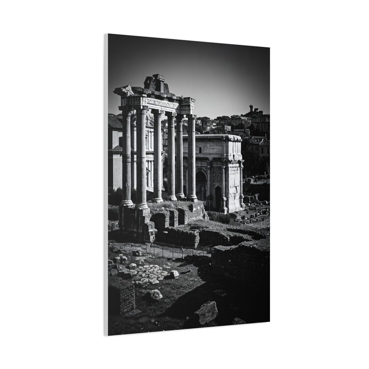 Roman Forum Ruins Architectural Heritage Wall Art & Canvas Prints