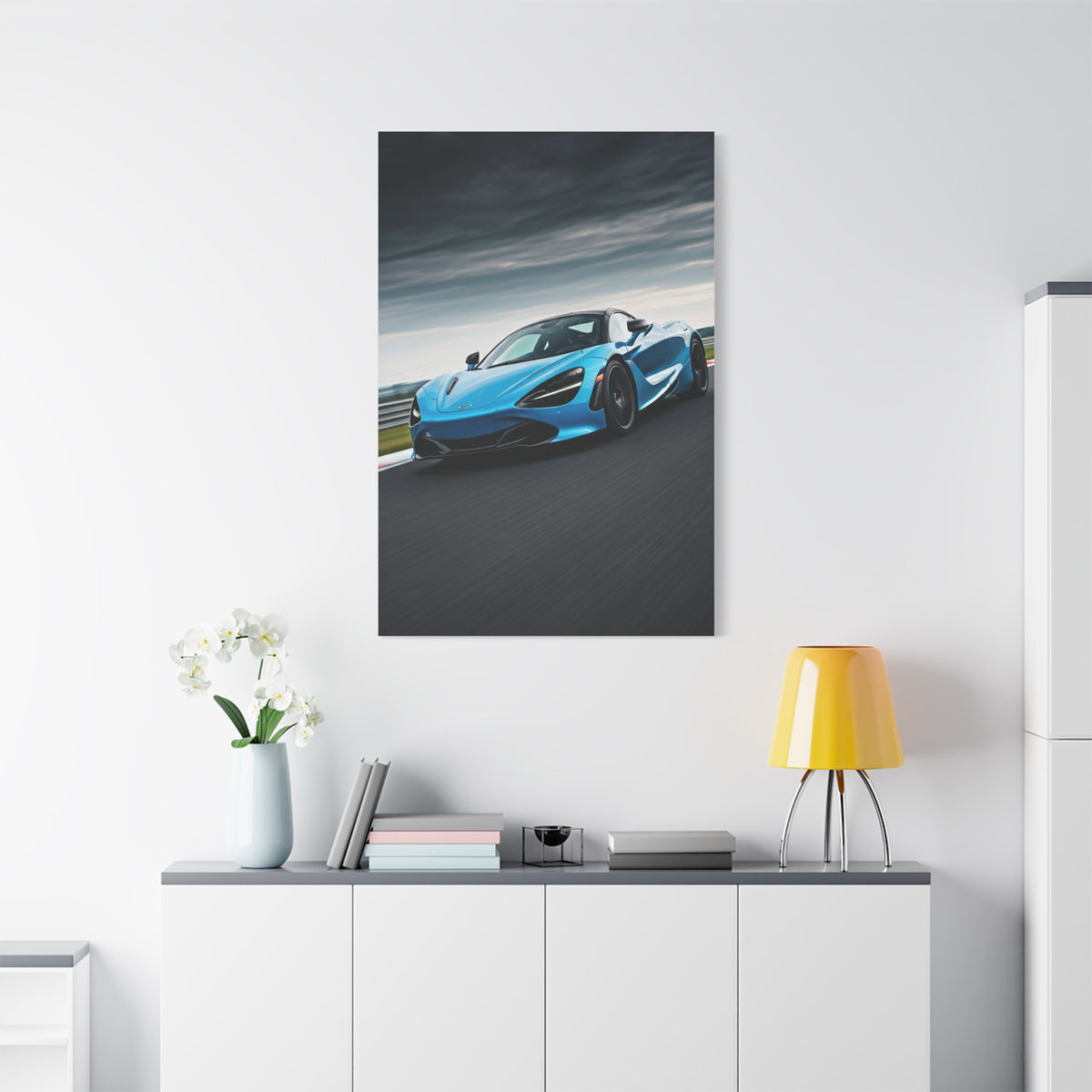McLaren 720S High-Speed Circuit Attack Wall Art & Canvas Prints