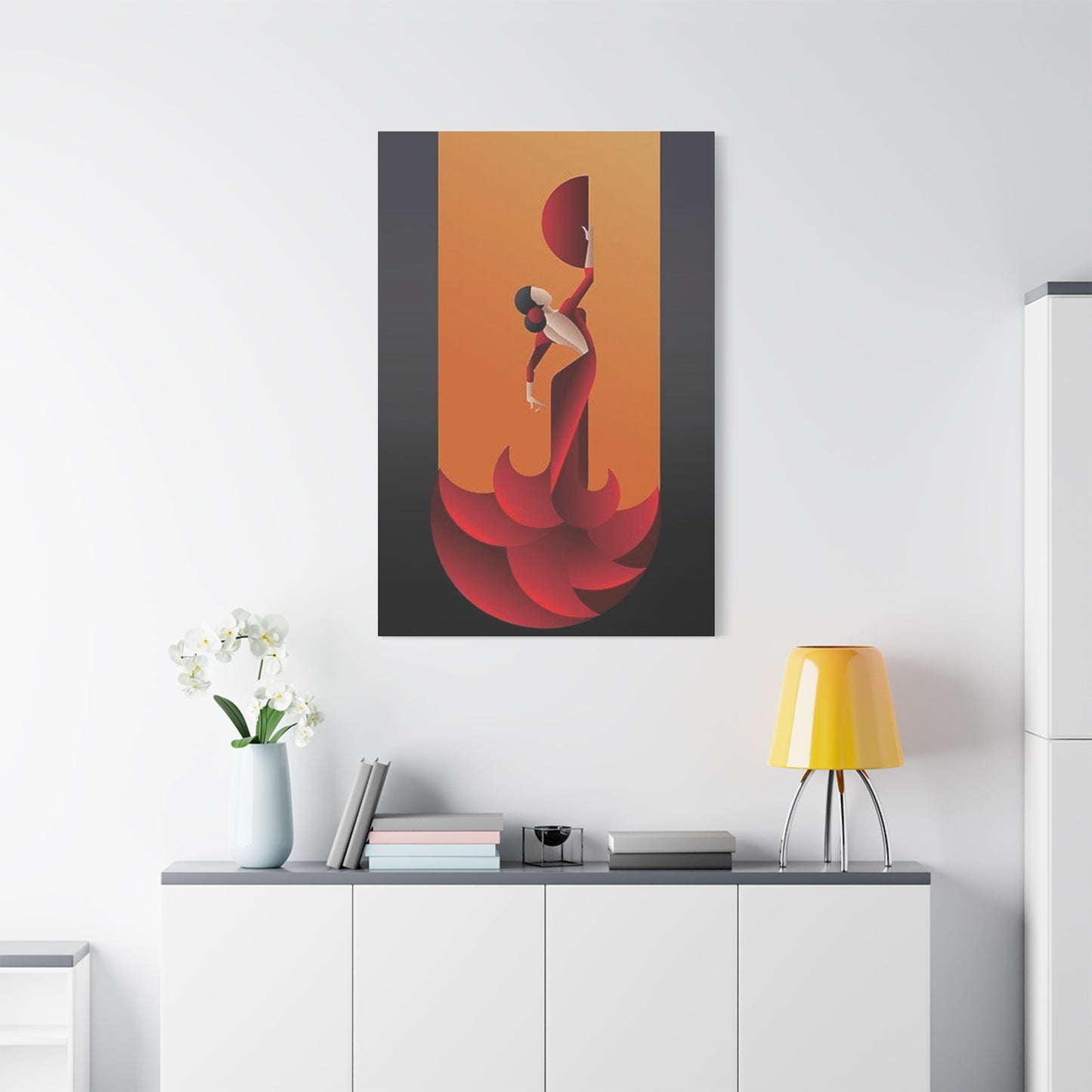 Spain Abstract Dance Poster Wall Art & Canvas Prints