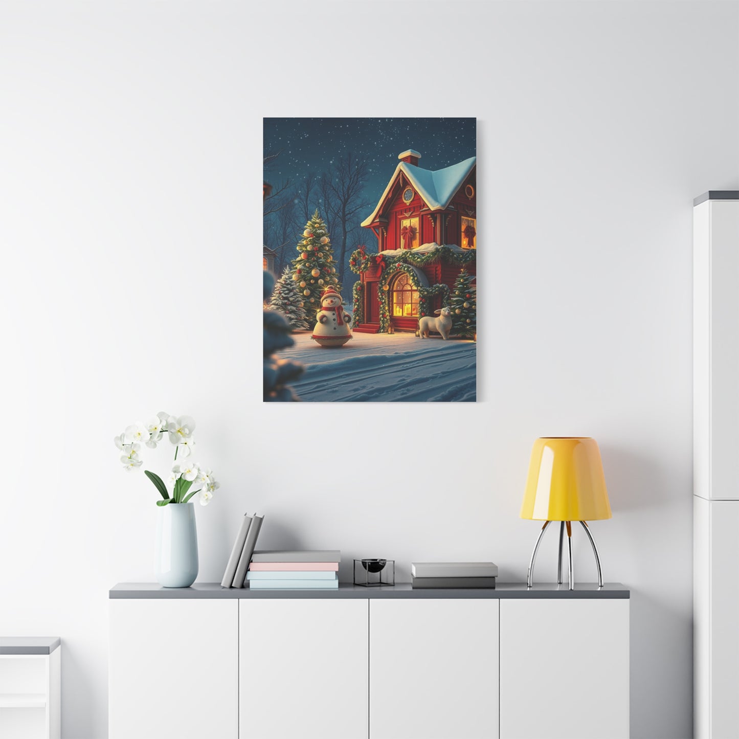Antique Yuletide Masterpiece Canvas