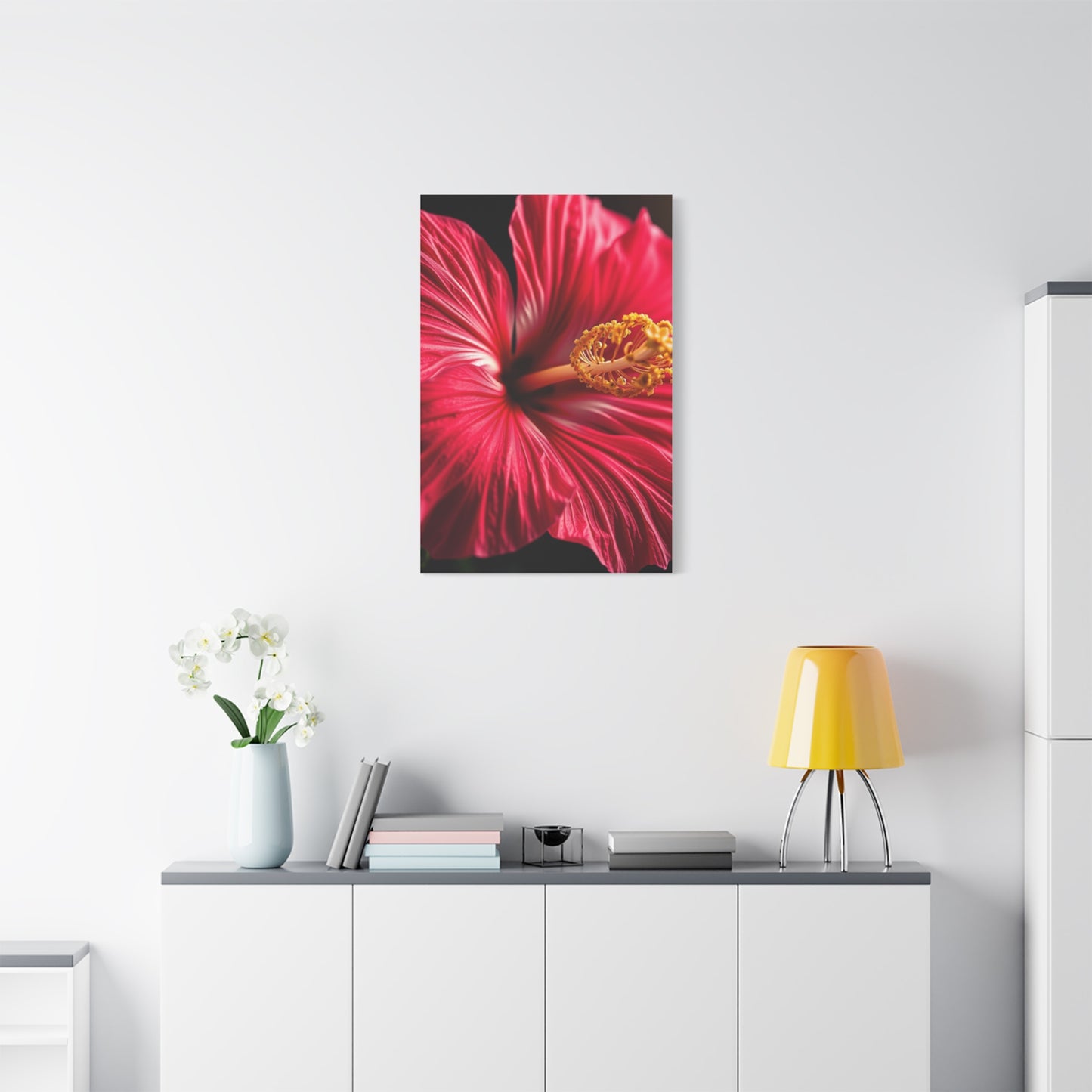 Hibiscus Flower Art Luxury Canvas Wall Art & Canvas Print