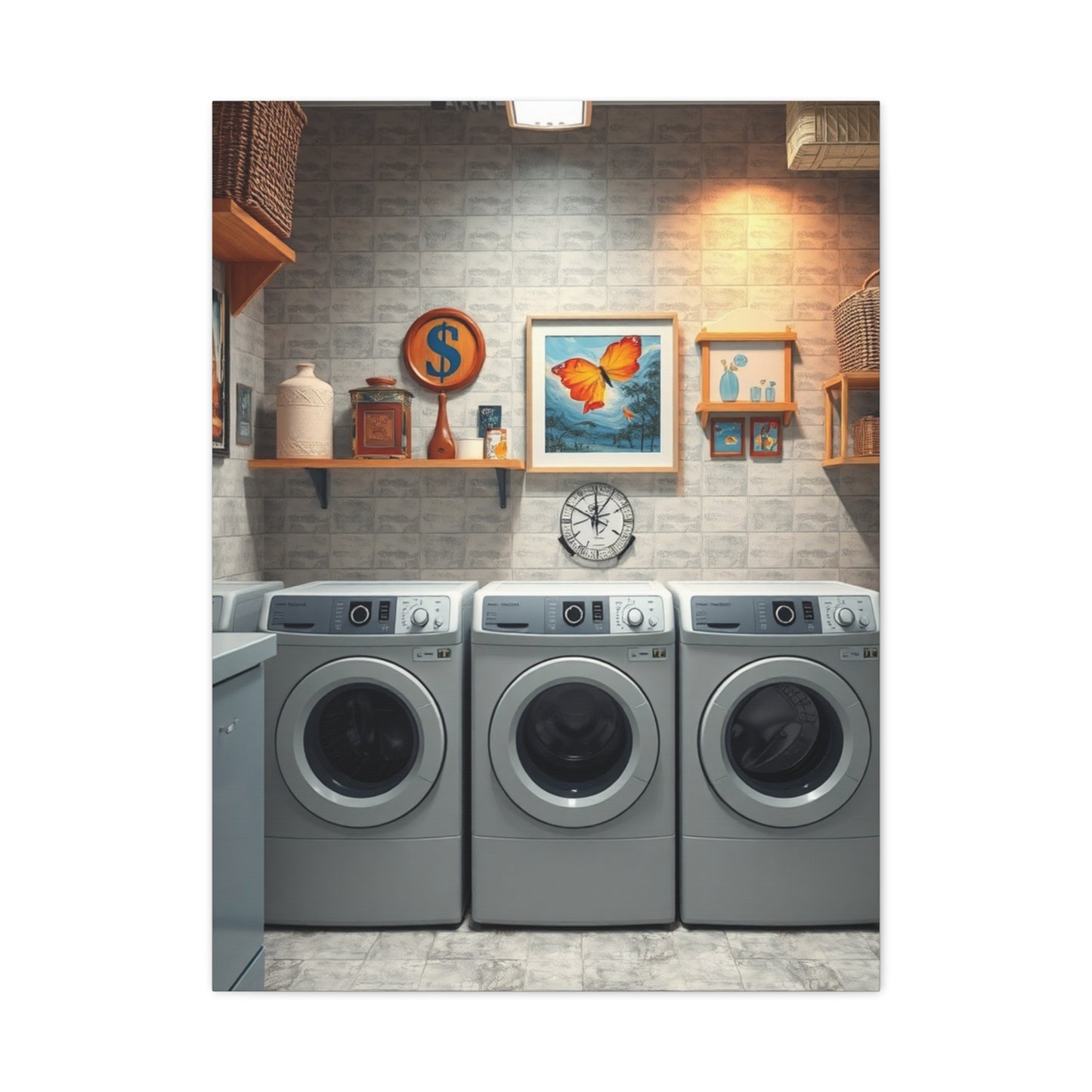Collection Laundry Room Art Wall Art & Canvas Print