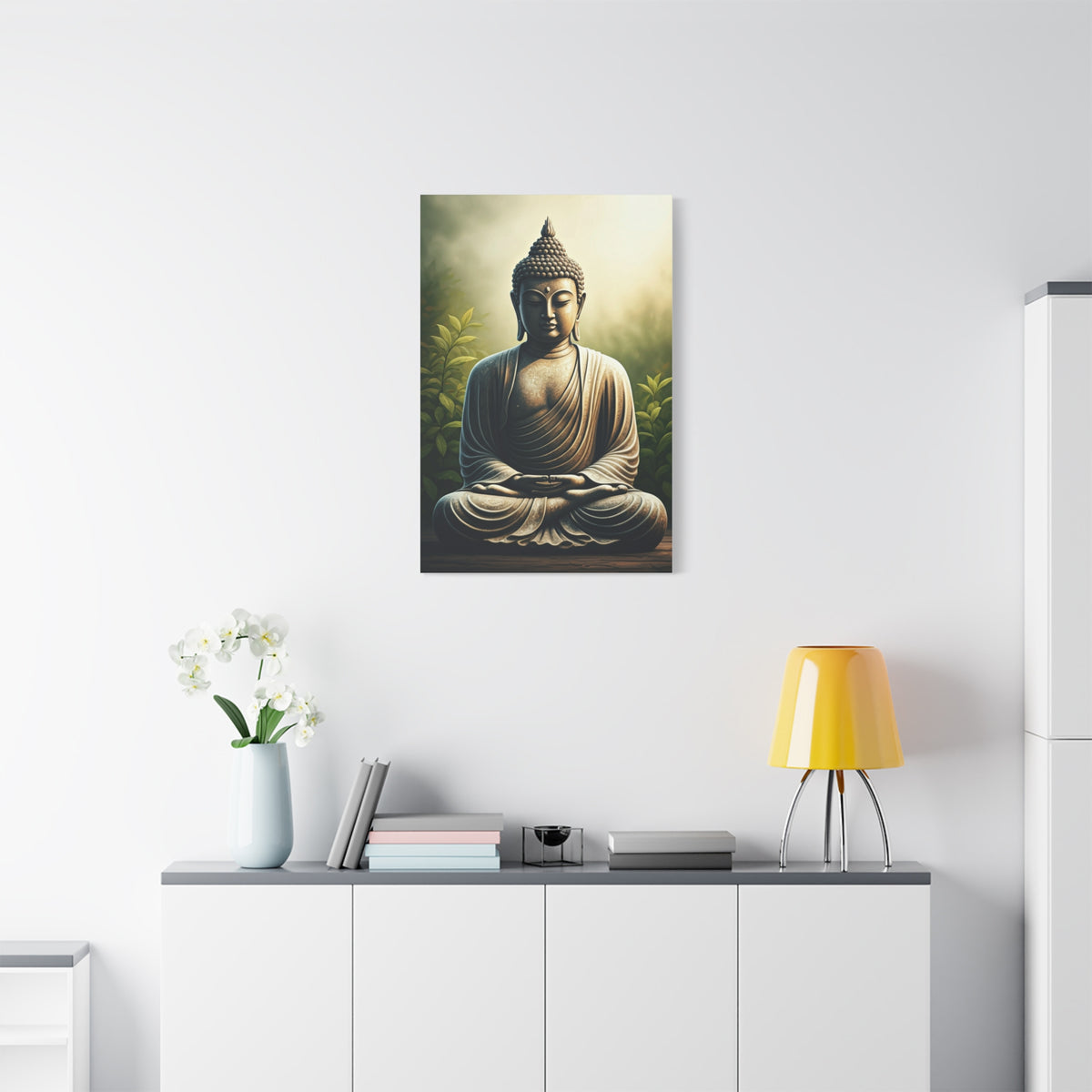 Tranquil Garden Buddha Calm Wall Art & Canvas Prints