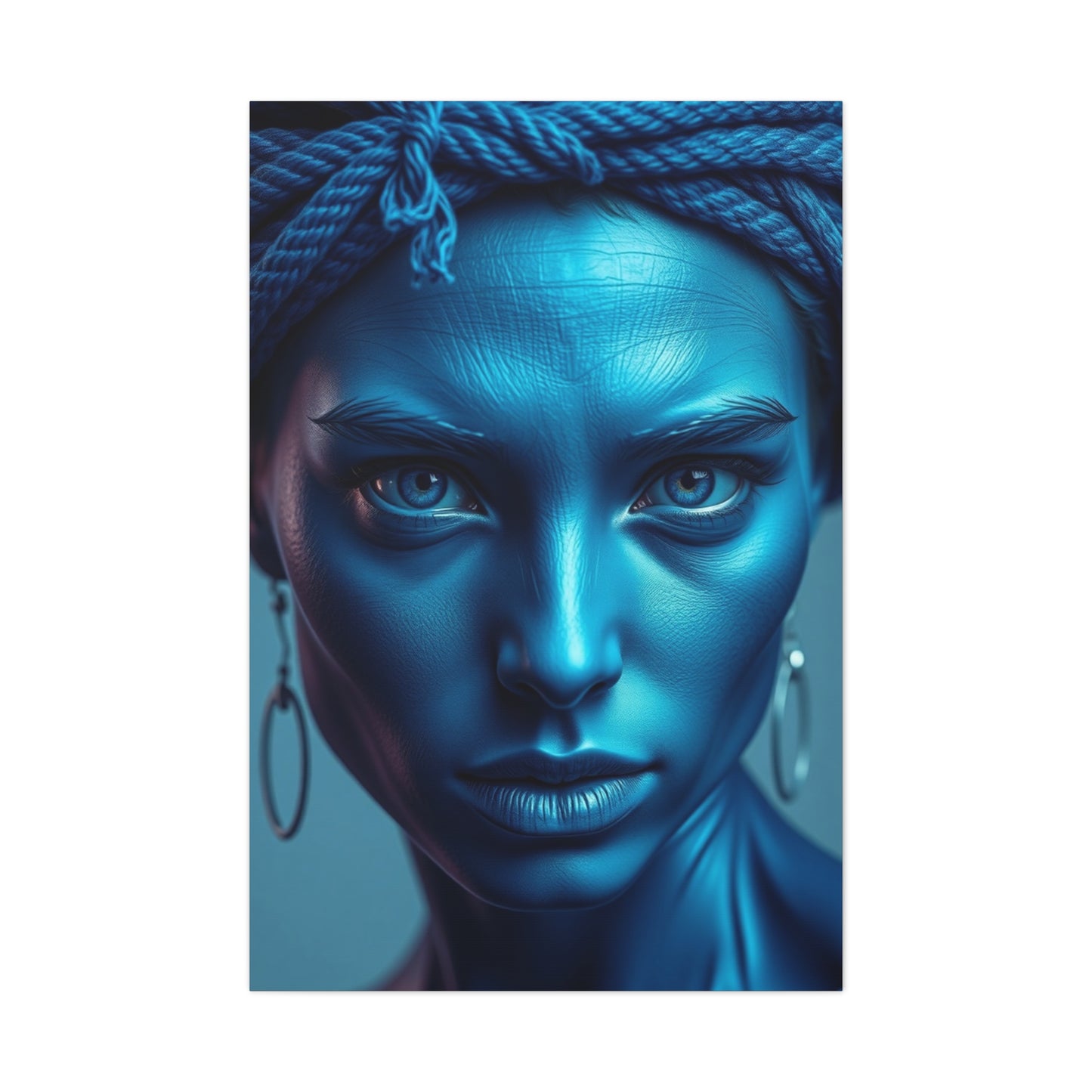 Turquoise Brilliance Tableau Wall Art & Canvas Print