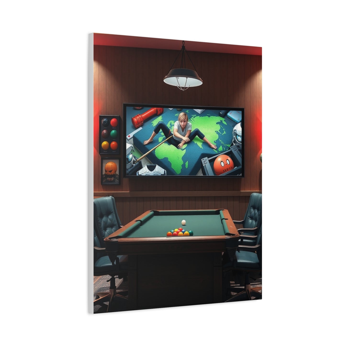 Game Room Art Luxury Canvas Wall Art & Canvas Print