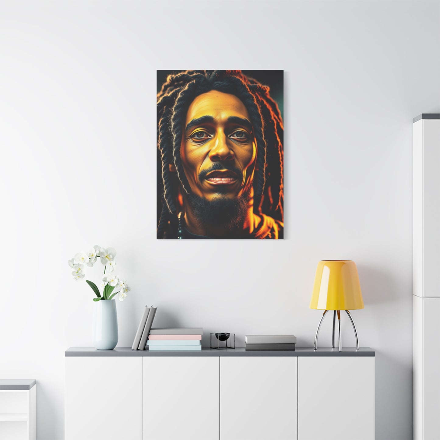 Cosmic Groove Portrait Wall Art & Canvas Print