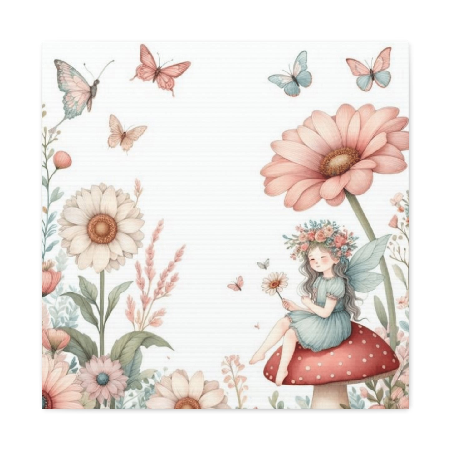 Flower Fairy Wall Art & Canvas Prints