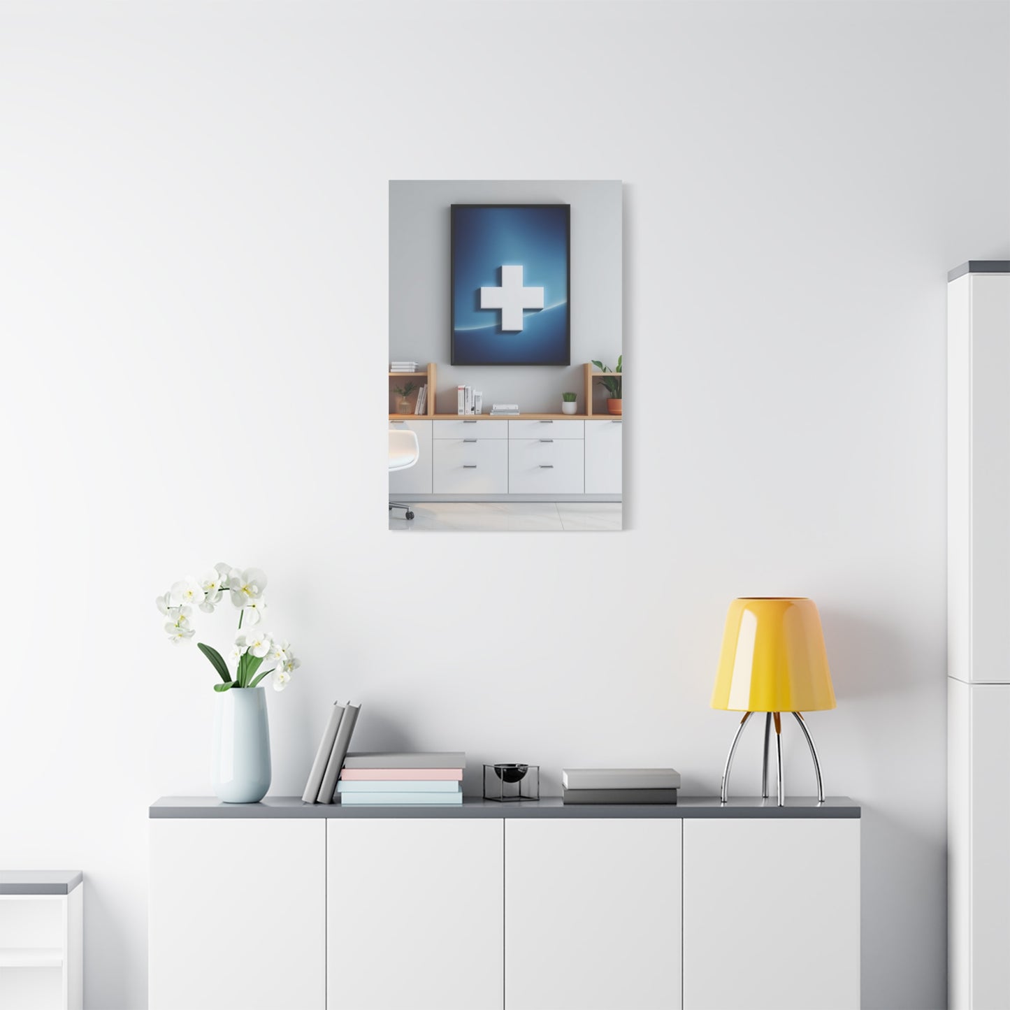 Clinic Office Decor Art Refined Canvas Wall Art & Canvas Print