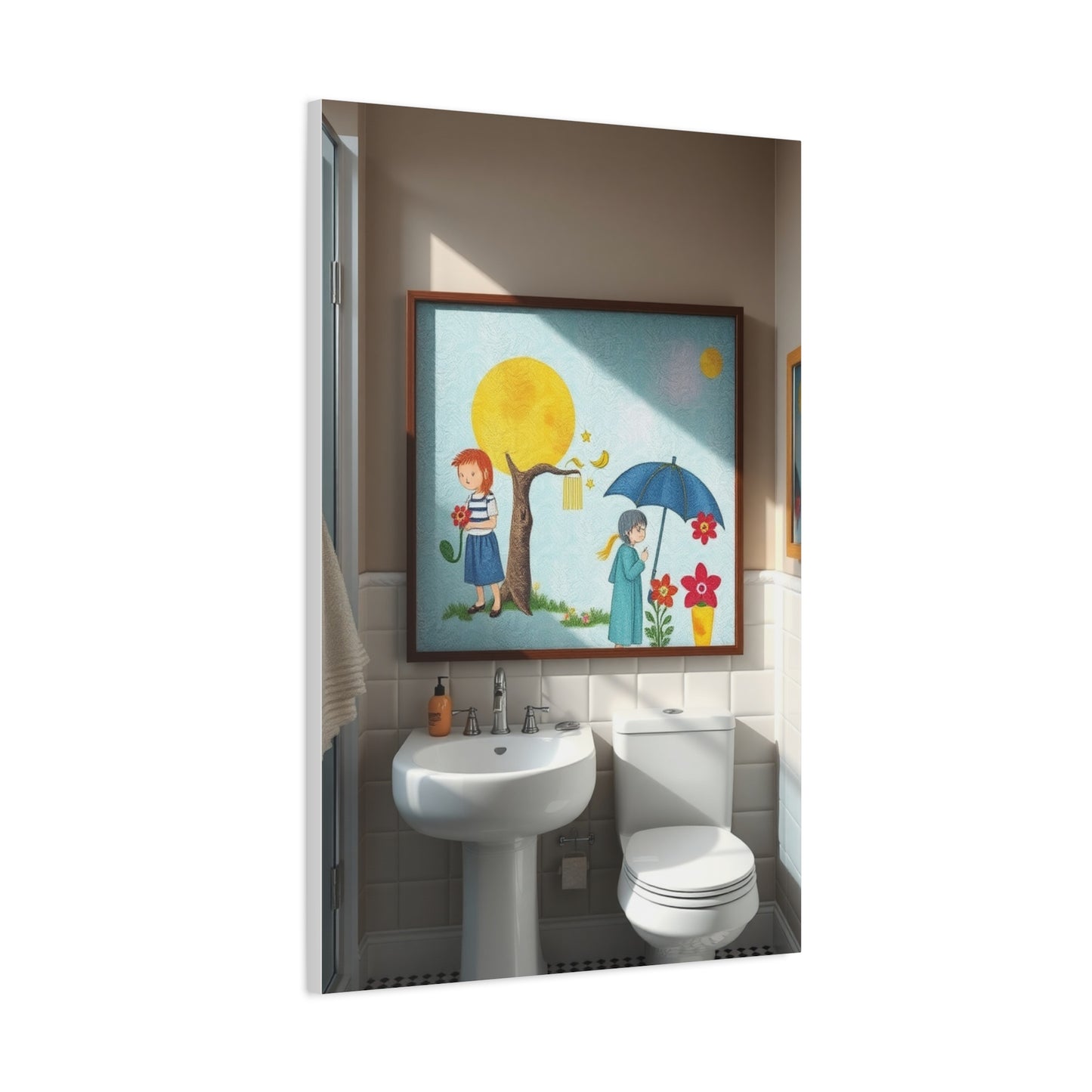 Elite Kid’s Bathroom Art Vision Wall Art & Canvas Print