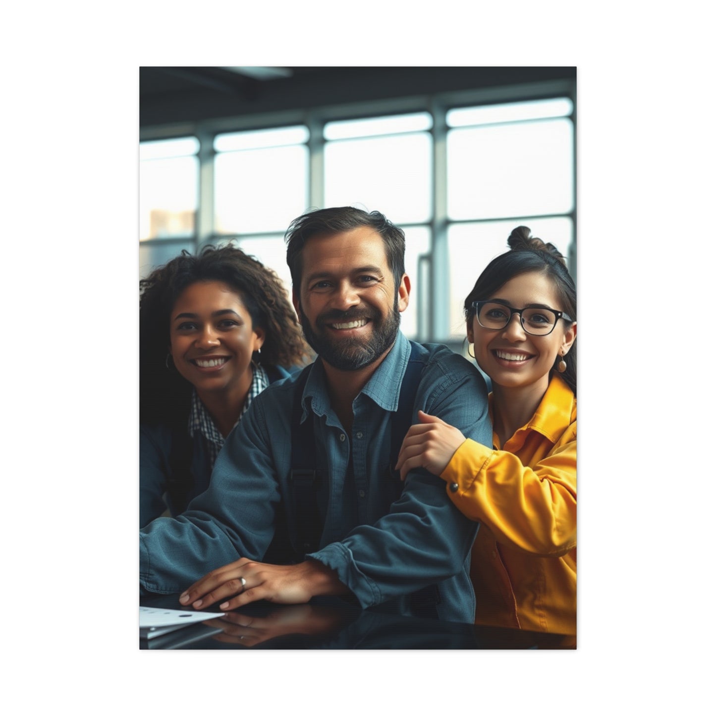 Elite Teamwork Art Vision Wall Art & Canvas Print