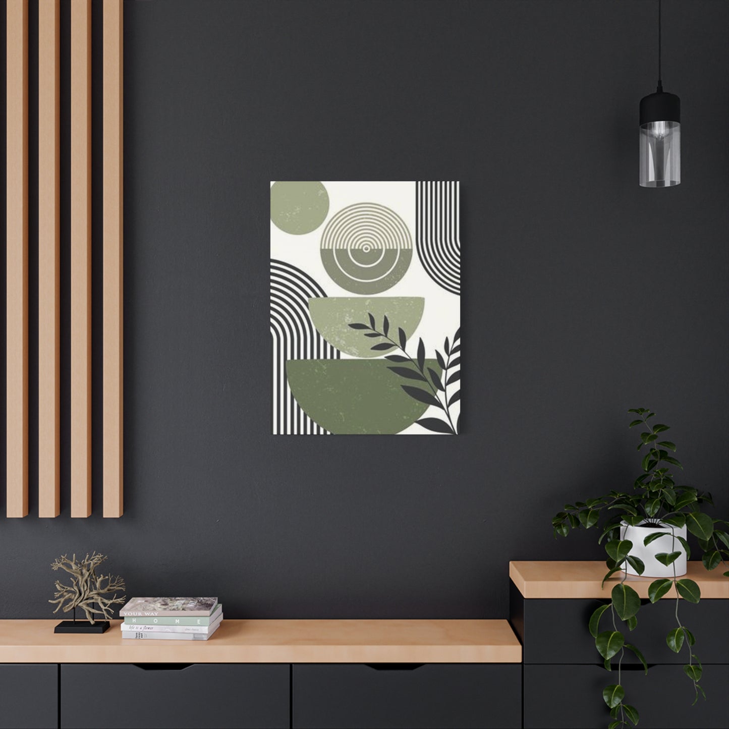 Abstract Shapes Painting Wall Art & Canvas Prints