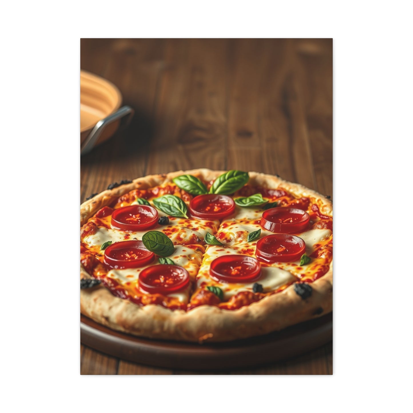 Supreme Pizza Art Wall Art & Canvas Print