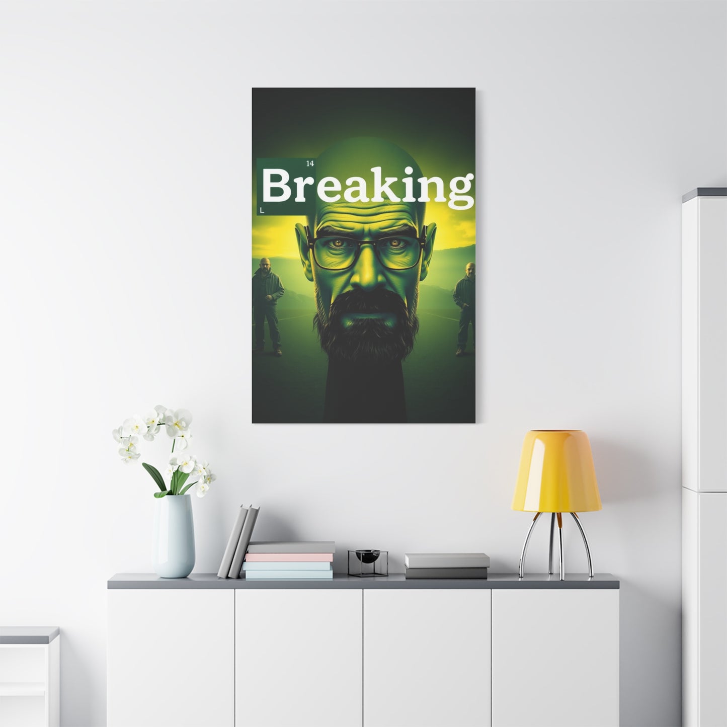 Supreme Breaking Bad Art Wall Art & Canvas Print