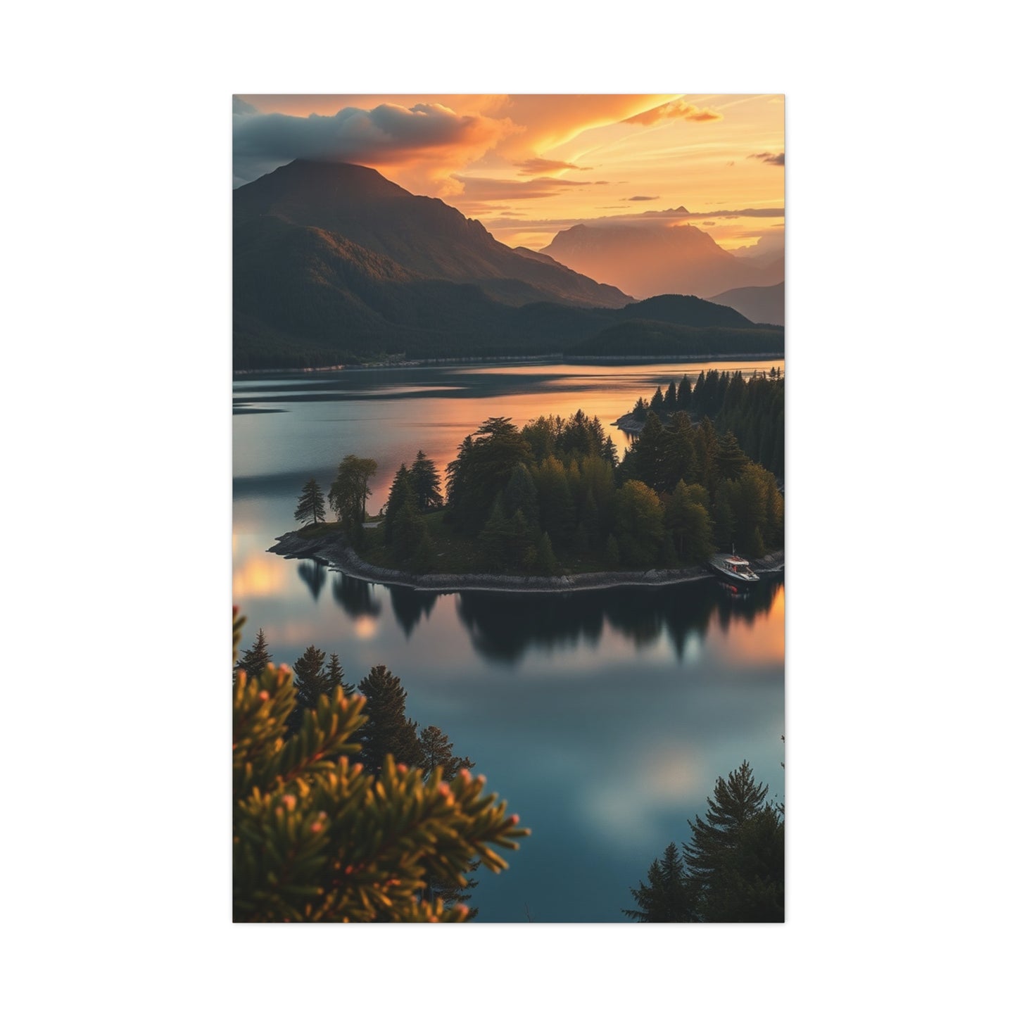 Vision Lakes Art Art Wall Art & Canvas Print